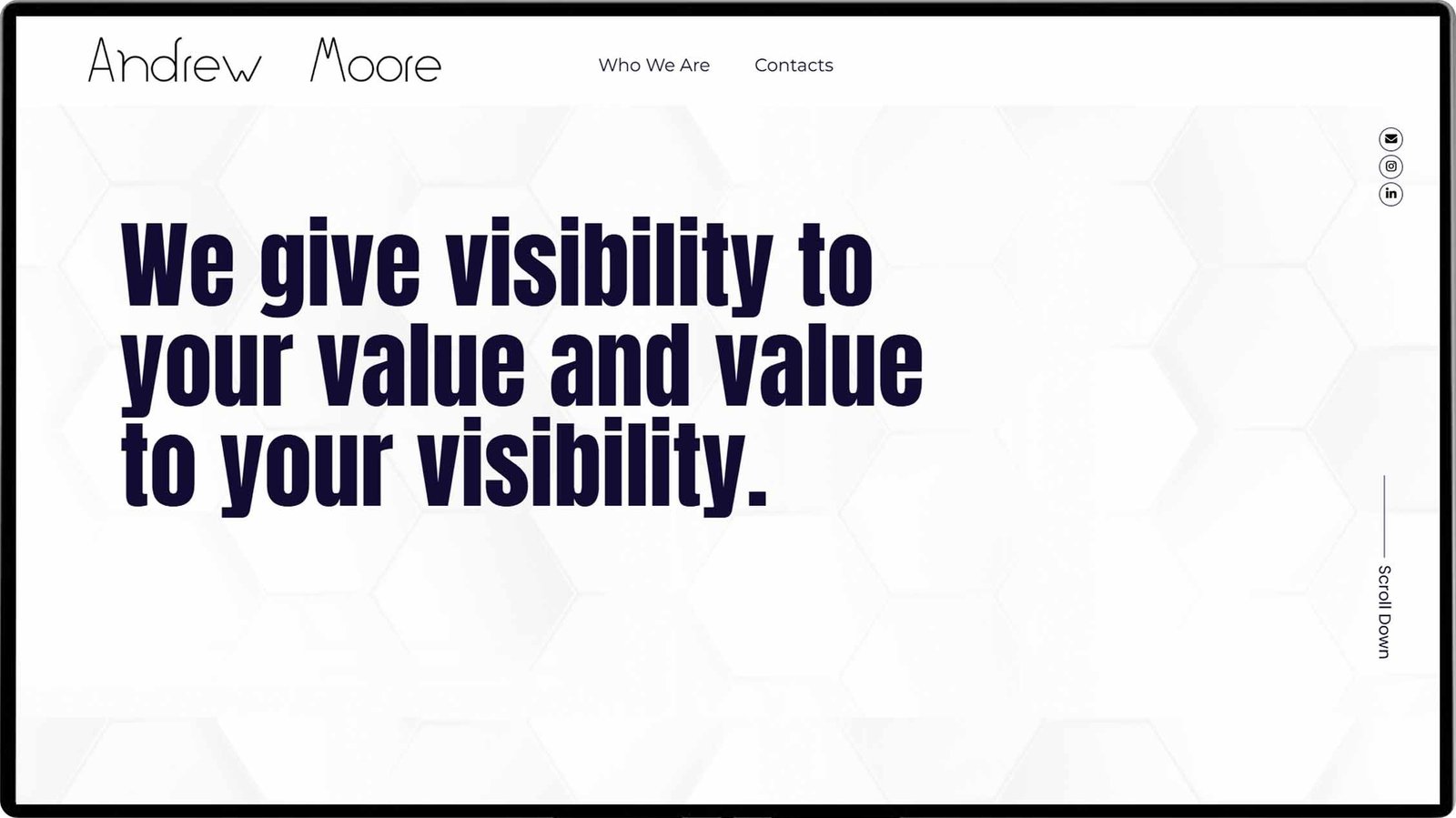 Andrew Moore project screenshot