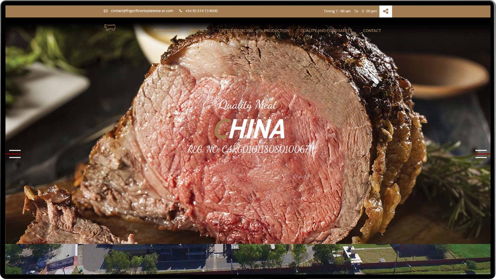Quality Meat project screenshot